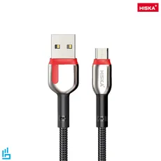کابل تبدیل (اندرویدی) میکرو MicroUSB LX-841AM هیسکا HISKA طول 1.2 متری | اکسلنت کالا