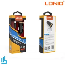 شارژر فندکی الدینیو LDNIO مدل C22Q با کابل TYPE-C TO TYPE-C