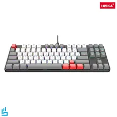کیبورد سیمی مکانیکال گیمینگ HX-KEG440 هیسکا HISKA | اکسلنت کالا
