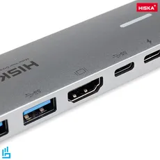 هاب 8 پورت USB-C هیسکا مدل HR-51 | اکسلنت کالا