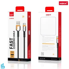 کابل تبدیل تایپ سی TYPE-C LX-841 هیسکا HISKA طول 1.2 متری | اکسلنت کالا