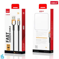 کابل تبدیل (اندرویدی) میکرو MicroUSB LX-841AM هیسکا HISKA طول 1.2 متری | اکسلنت کالا