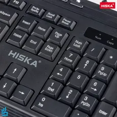 کیبورد سیمی HX-KE200 هیسکا HISKA | اکسلنت کالا