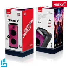 اسپیکر بلوتوثی (پارتی باکس) قابل حمل PARTY BOX 1014 هیسکا HISKA | اکسلنت کالا