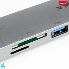 هاب 8 پورت USB-C هیسکا مدل HR-51 | اکسلنت کالا