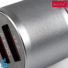 شارژر فندکی هیسکا CC-309Q HISKA به همراه کابل تبدیل USB-C | اکسلنت کالا