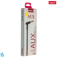 کابل AUX هیسکا مدل W34 طول 1.2 متر | اکسلنت کالا