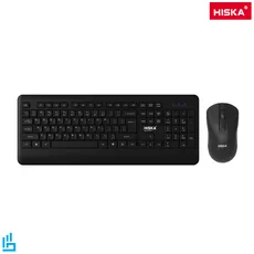 کیبورد و ماوس بیسیم هیسکا مدل MK15W | اکسلنت کالا