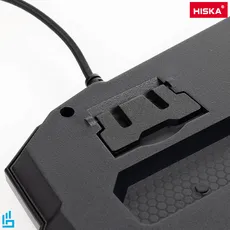کیبورد سیمی گیمینگ KEG400 هیسکا HISKA