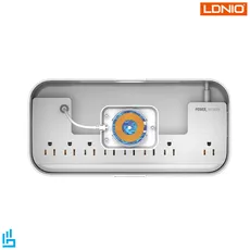 چند راهی برق و شارژر وایرلس الدینیو مدل LDNIO SN5311W