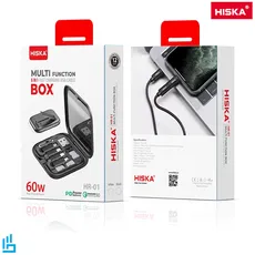 پک لوازم جانبی و کابل شارژ مسافرتی هیسکا مدل HR01 | اکسلنت کالا