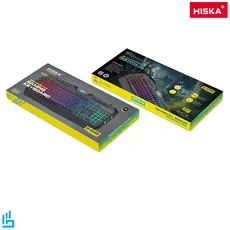 کیبورد سیمی گیمینگ KEG400 هیسکا HISKA