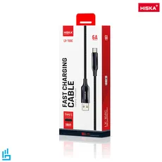 کابل تبدیل تایپ سی TYPE-C LX-16 هیسکا HISKA طول 1.8 متری | اکسلنت کالا