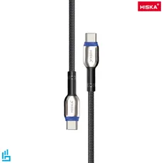 کابل تبدیل تایپ سی به تایپ سی LX-841CC هیسکا HISKA طول 1.2 متری | اکسلنت کالا