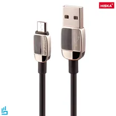 کابل تبدیل (اندرویدی) میکرو MicroUSB LX-833 هیسکا HISKA طول 1 متری | اکسلنت کالا