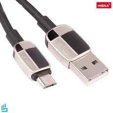کابل تبدیل (اندرویدی) میکرو MicroUSB LX-833 هیسکا HISKA طول 1 متری | اکسلنت کالا