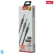 کابل AUX هیسکا مدل W35 طول 1.2 متر | اکسلنت کالا