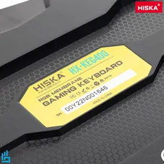 کیبورد سیمی گیمینگ KEG400 هیسکا HISKA