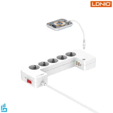 چند راهی برق و شارژر وایرلس الدینیو مدل LDNIO SN5311W