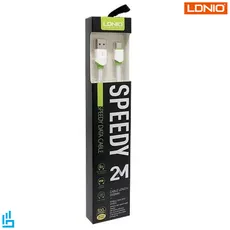 کابل تبدیل (آیفونی) لایتنینگ LS35 الدینیو LDNIO طول 2 متر