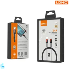 کابل تبدیل لایتنینگ (آیفونی) LS532 الدینیو LDNIO طول 2 متر