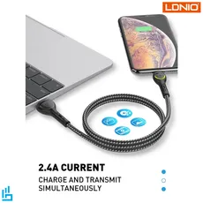 کابل تبدیل (اندرویدی) میکرو LS481 الدینیو LDNIO طول 1 متر | اکسلنت کالا