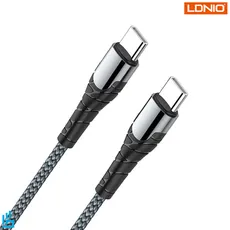 کابل تبدیل تایپ سی به تایپ سی LC101 الدینیو LDNIO طول 1 متری