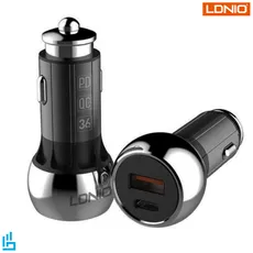 شارژر فندکی الدینیو C1 LDNIO به همراه کابل تبدیل تایپ سی