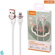 کابل تبدیل لایتنینگ (آیفونی) LS822 الدینیو LDNIO طول 2 متر | اکسلنت کالا