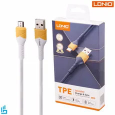 کابل تبدیل (اندرویدی) میکرو LS802 الدینیو LDNIO طول 2 متر