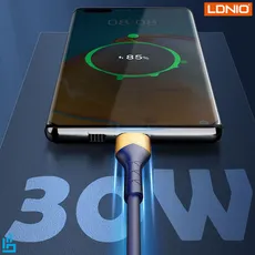 کابل تبدیل لایتنینگ (آیفونی) LS802 الدینیو LDNIO طول 2 متر | اکسلنت کالا