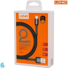 کابل تبدیل لایتنینگ (آیفونی) LS64 الدینیو LDNIO طول 2 متر | اکسلنت کالا