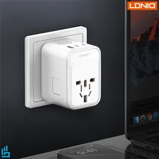 شارژر مسافرتی و تبدیل یونیورسال Z6 الدینیو LDNIO