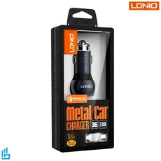 شارژر فندکی الدینیو C503 LDNIO به همراه کابل تبدیل MICRO | اکسلنت کالا