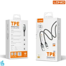 کابل تبدیل (اندرویدی) میکرو LS442 الدینیو LDNIO طول 2 متر