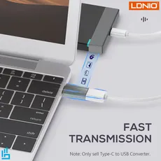 مبدل OTG USB-C به USB الدینیو مدل LC140