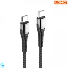 کابل تبدیل تایپ سی به تایپ سی LC101 الدینیو LDNIO طول 1 متری