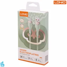 کابل تبدیل (اندرویدی) میکرو LS822 الدینیو LDNIO طول 2 متر
