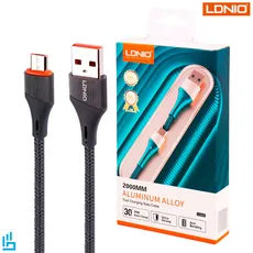کابل تبدیل (اندرویدی) میکرو LS632 الدینیو LDNIO طول 2 متری