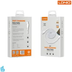 کابل تبدیل (اندرویدی) میکرو LS553 الدینیو LDNIO طول 3 متر | اکسلنت کالا
