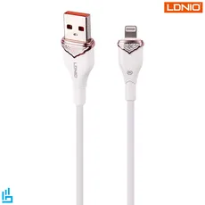 کابل تبدیل لایتنینگ (آیفونی) LS822 الدینیو LDNIO طول 2 متر | اکسلنت کالا