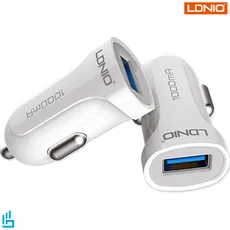 شارژر فندکی الدینیو C17 LDNIO به همراه کابل تبدیل USB-C | اکسلنت کالا