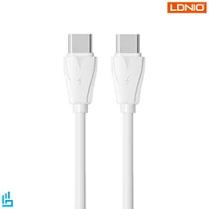 شارژر دیواری الدینیو مدل A1206 LDNIO به همراه کابل تبدیل دو سر USB-C