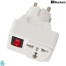تبدیل یونیورسال نارکن مدل کلیددار NARKEN | اکسلنت کالا