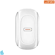 شارژر دیواری الدینیو مدل A1206 LDNIO به همراه کابل تبدیل دو سر USB-C