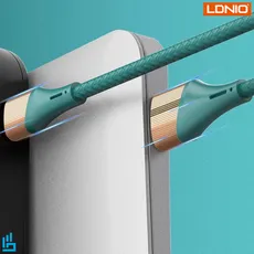کابل تبدیل لایتنینگ (آیفونی) LS631 الدینیو LDNIO طول 1 متر