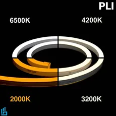 ریسه نئون فلکسی وایرلس پرشین لایت PLI برش 100 سانتی متر