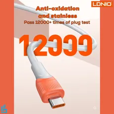 کابل تبدیل تایپ سی TYPE-C LS601 الدینیو LDNIO طول 1 متر | اکسلنت کالا
