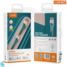 کابل تبدیل لایتنینگ (آیفونی) LS631 الدینیو LDNIO طول 1 متر