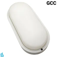 چراغ پرتو درخشان GCC ضد آب IP65 روکار 25 وات بیضی